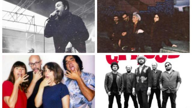 Algunos de los grupos que se subirán al escenario