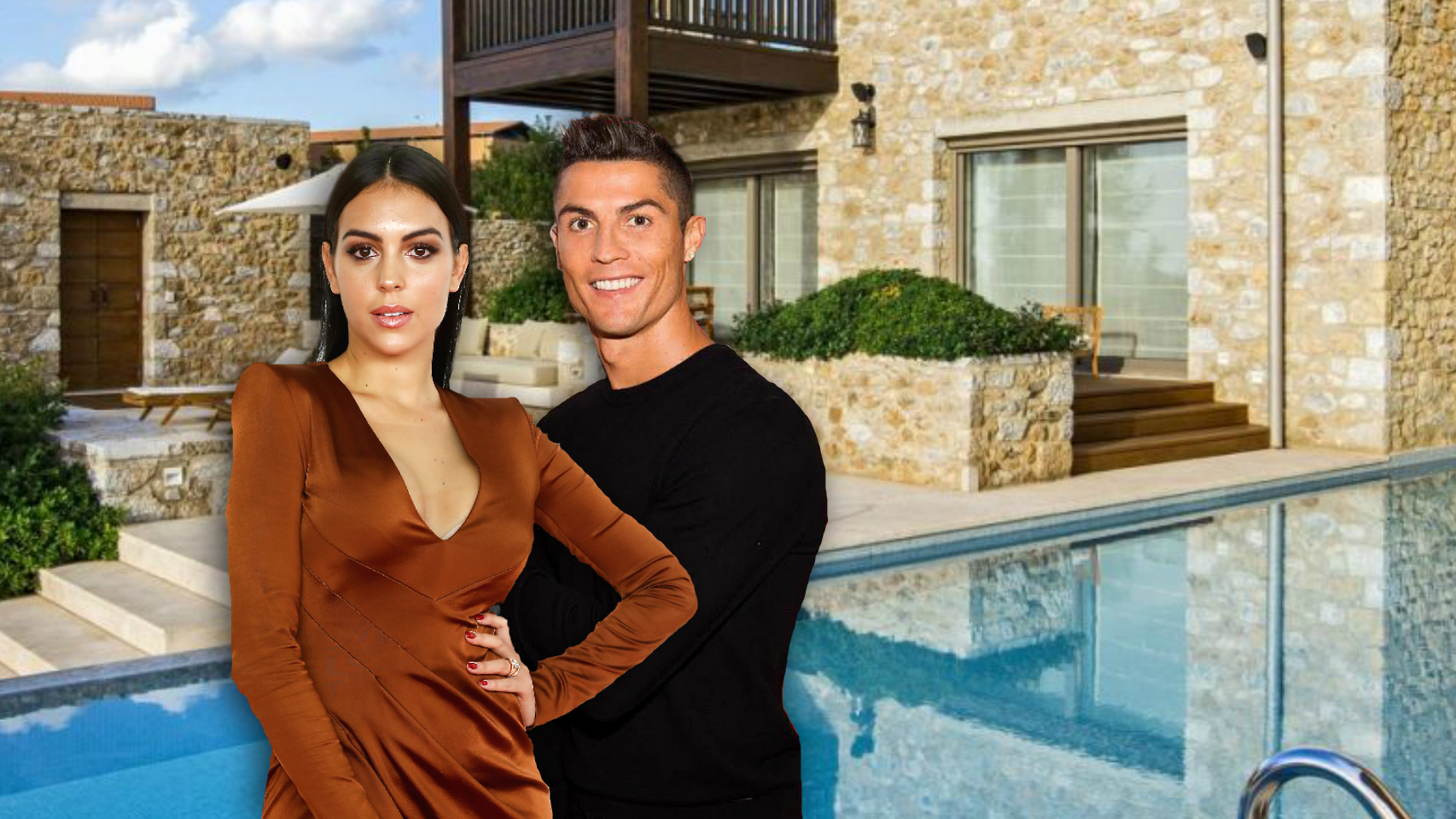 Georgina y Cristiano en un montaje de JALEOS.