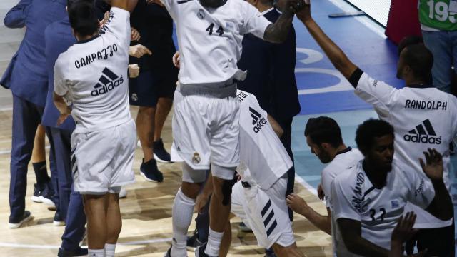 La plantilla del Real Madrid en la final ante el Barcelona