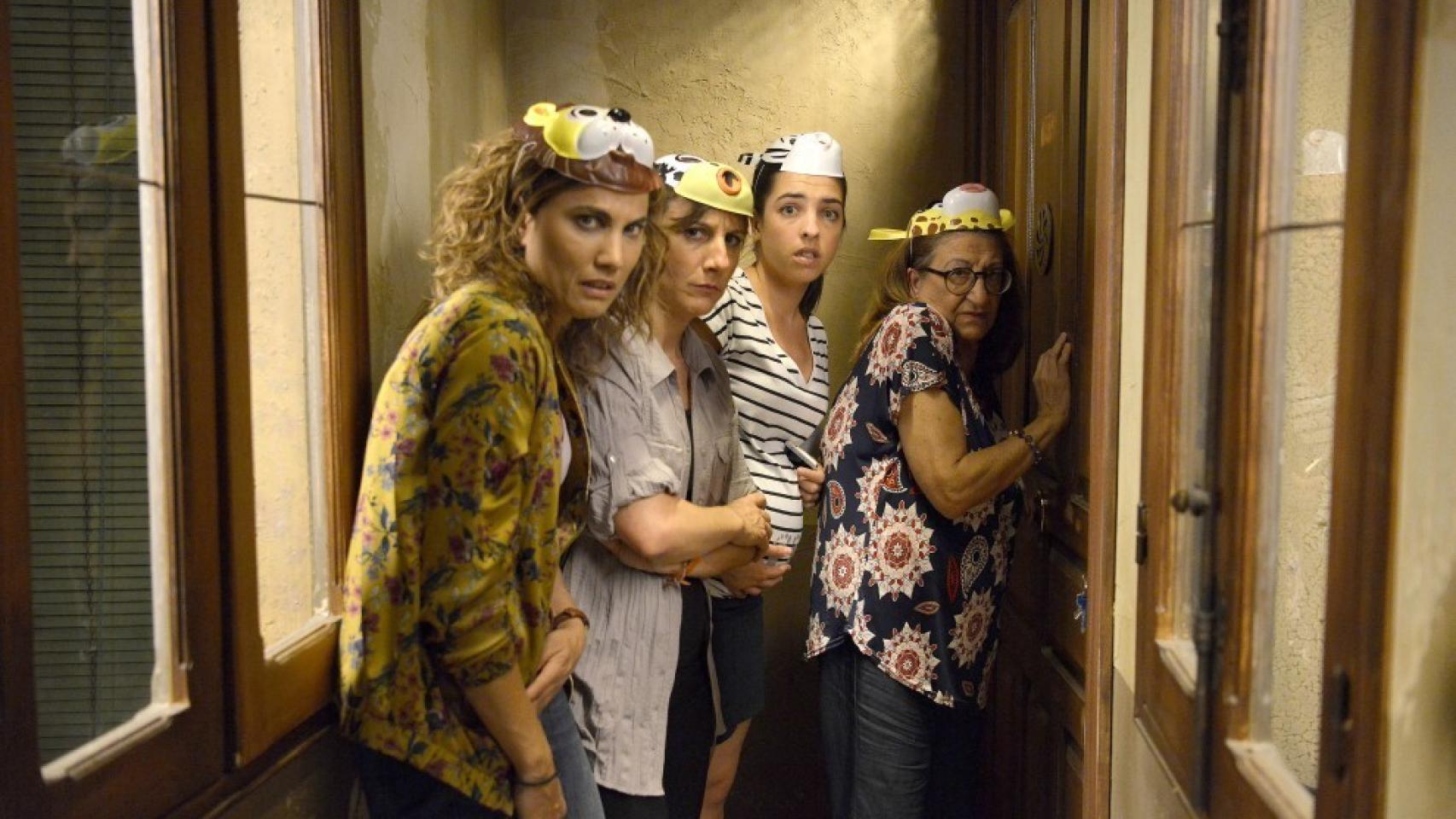 Las protagonistas de la serie (Telecinco).