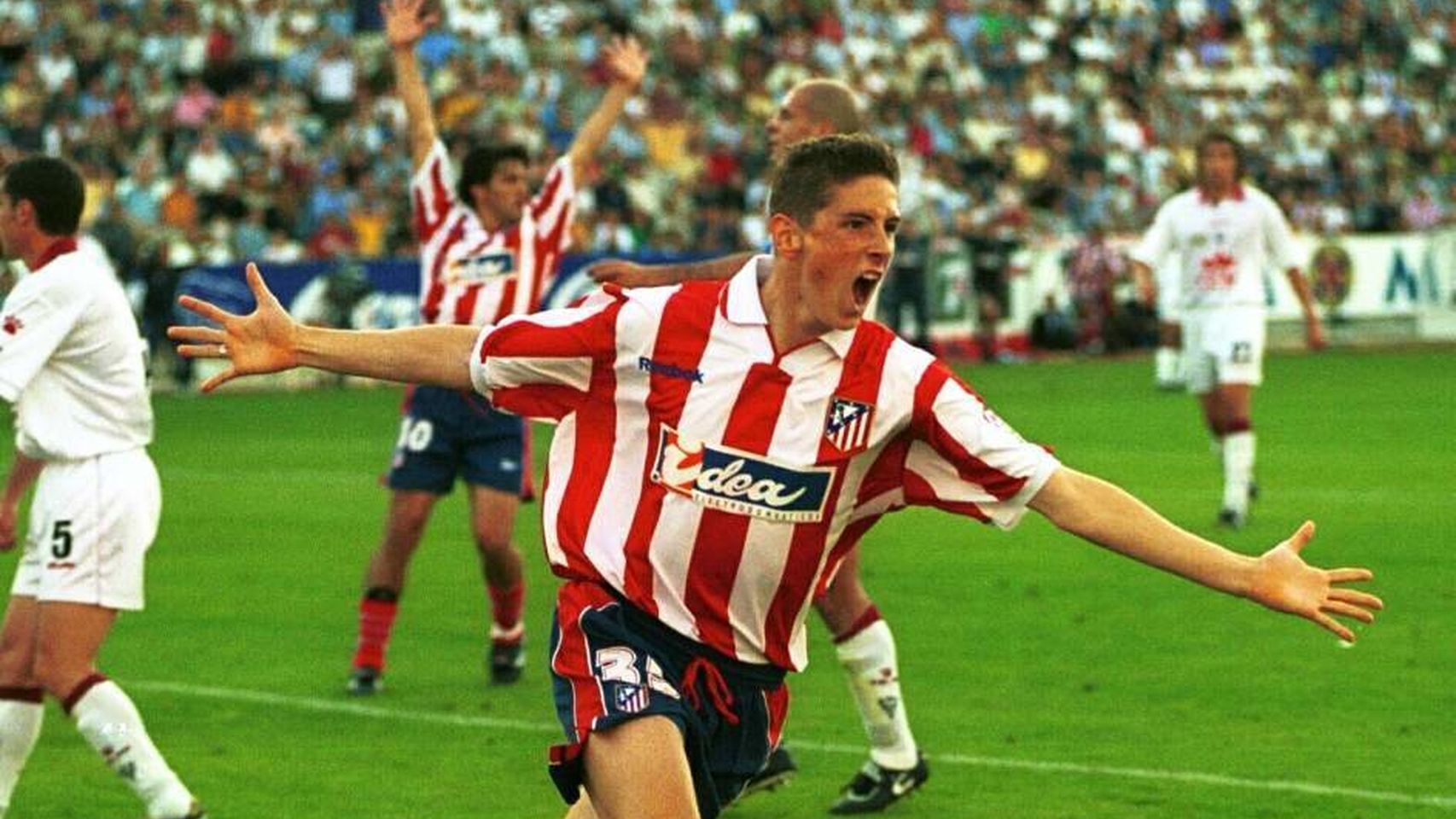 Fernando Torres con el Atlético