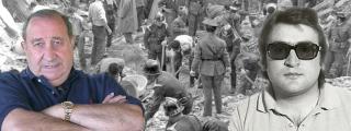 Jesús Gil y Mauricio con la tragedia de Los Ángeles de San Rafael detrás.
