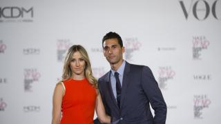 Álvaro Arbeloa y Carlota Ruiz en una imagen de archivo.