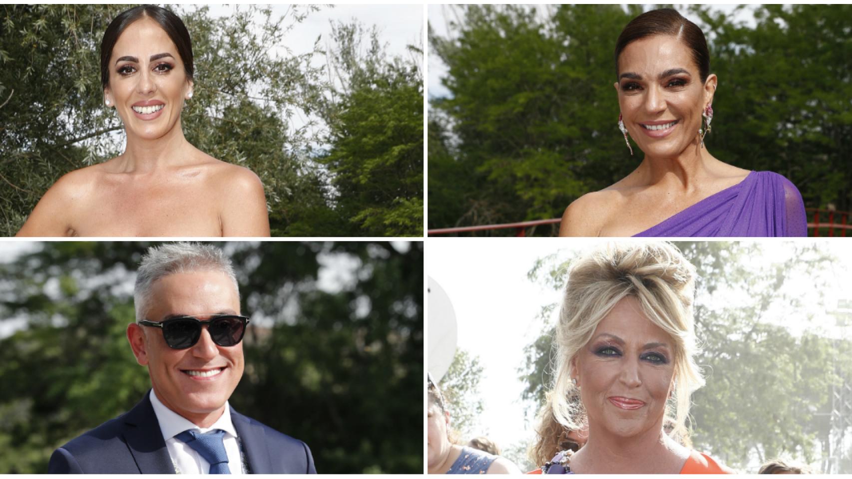 Los primeros invitados conocidos en llegar al enlace en un combo JALEOS.