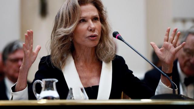 Alicia Koplowitz ingresa en la Real Academia de Bellas Artes de San Fernando.