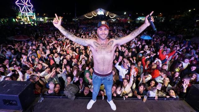 Kiko Rivera en un show.