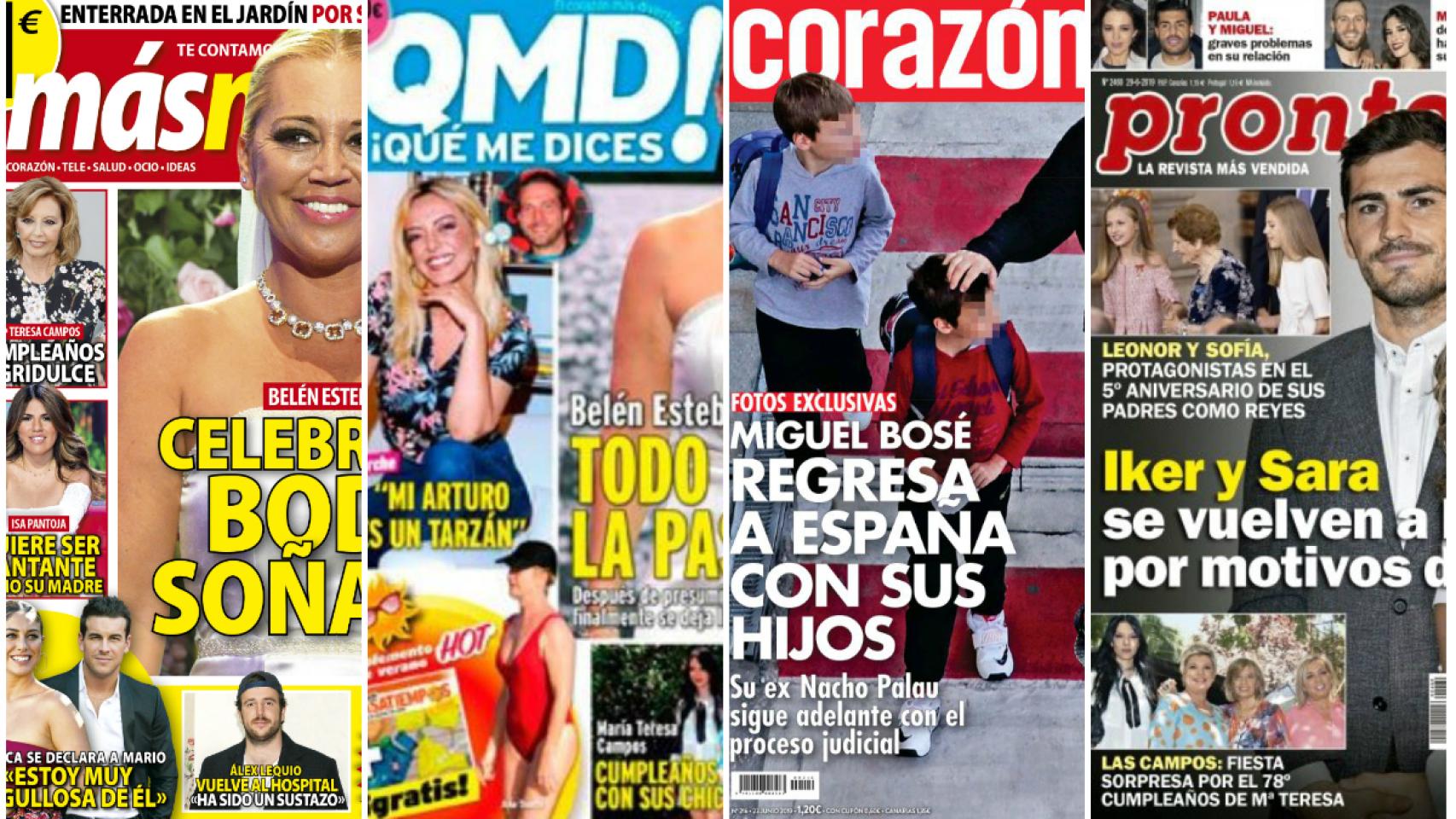 Estas son las revistas de este lunes.