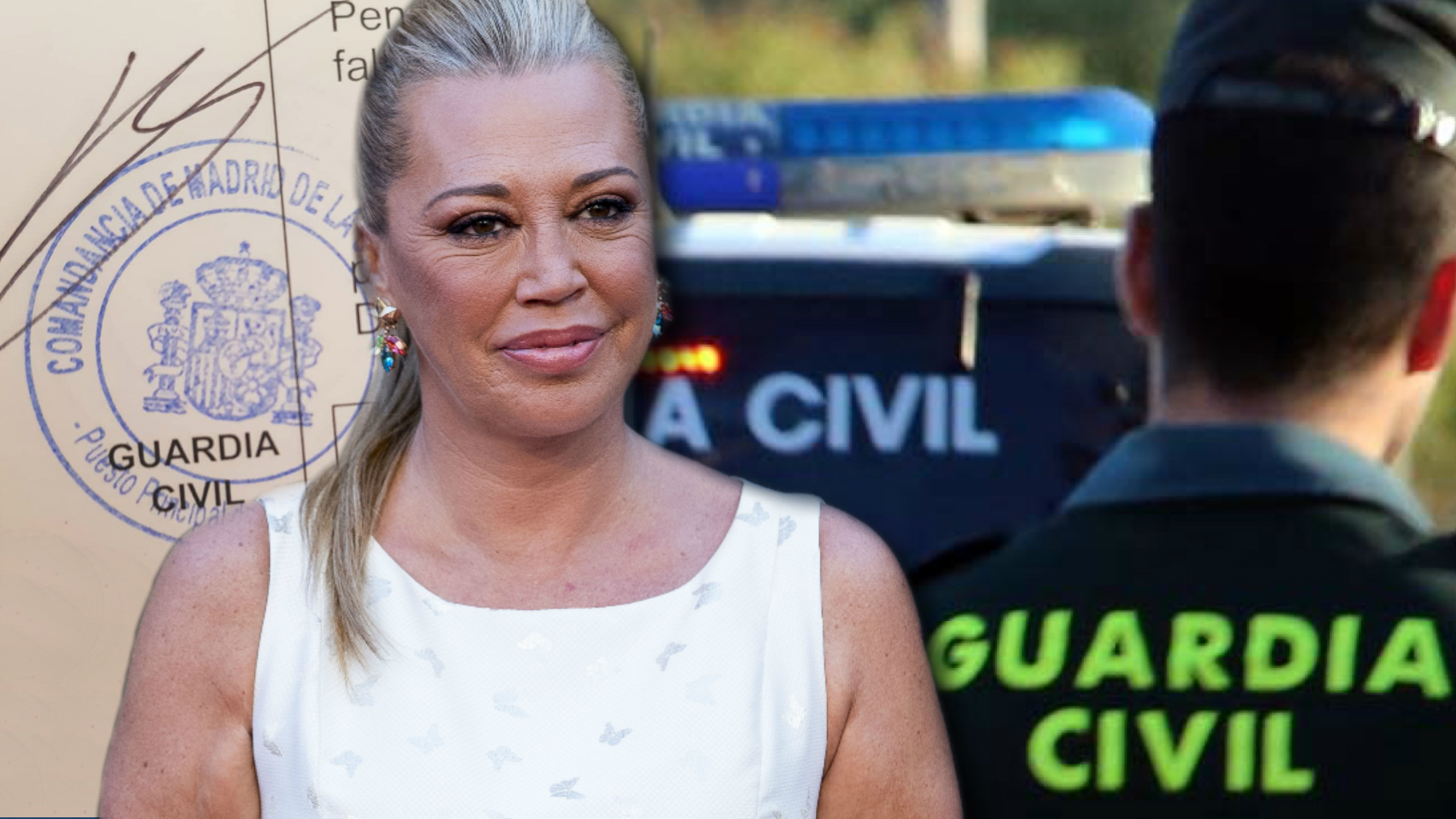 Belén Esteban se ha tomado muy en serio lo ocurrido y ya ha acudido al cuartel de la Guardia Civil.