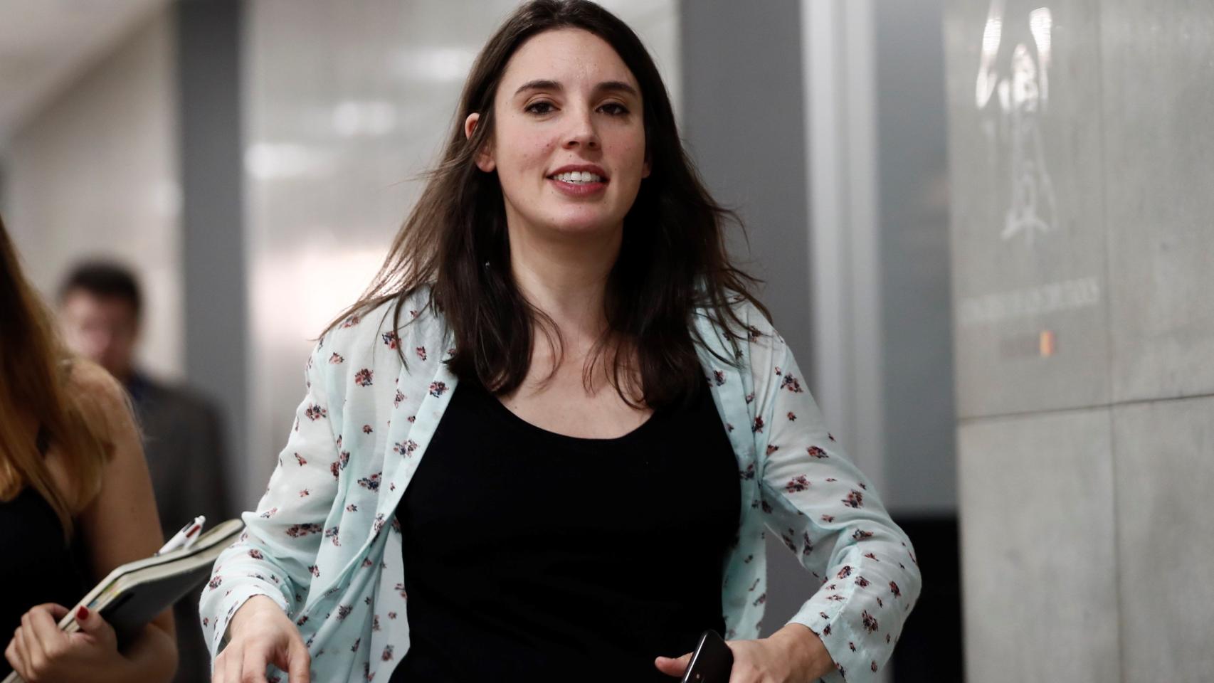 Irene Montero en el Congreso