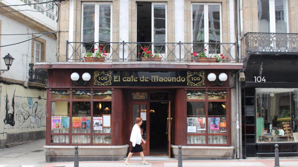 Café Macondo, en A Coruña.
