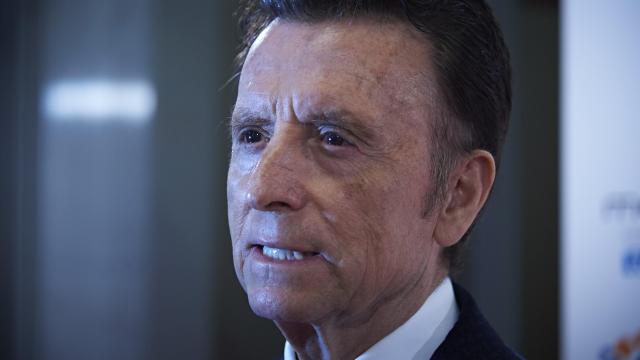 El torero José Ortega Cano en uno de los sus últimos actos públicos en Madrid.