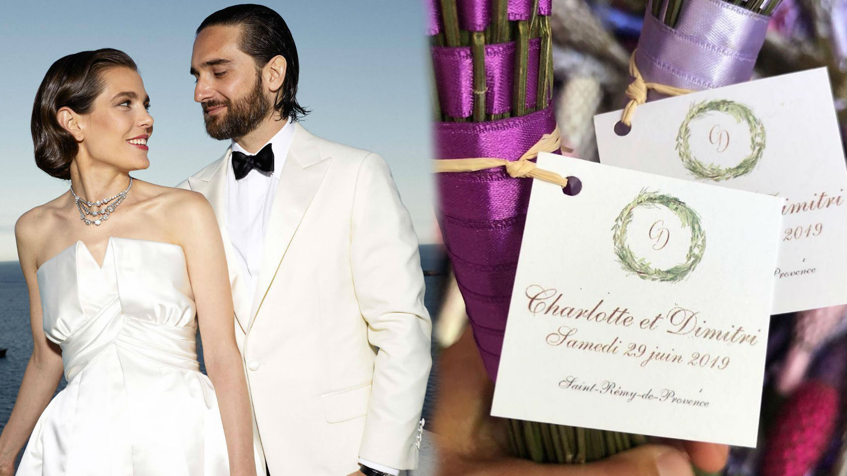 Carlota Casiraghi y Dimitri Rassam en un combo de Jaleos.