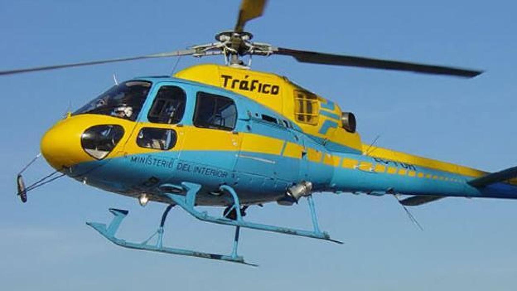 Helicóptero Pegasus de la Dirección General de Tráfico (DGT).