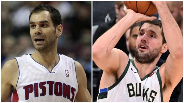 José Manuel Calderón y Nikola Mirotic.