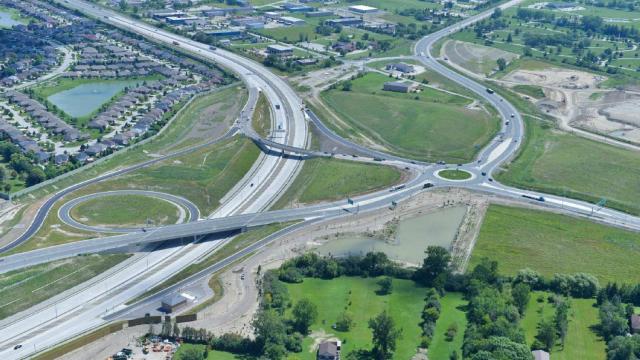 Autopista Northeast Anthony Henday en Alberta, Canadá de ACS.