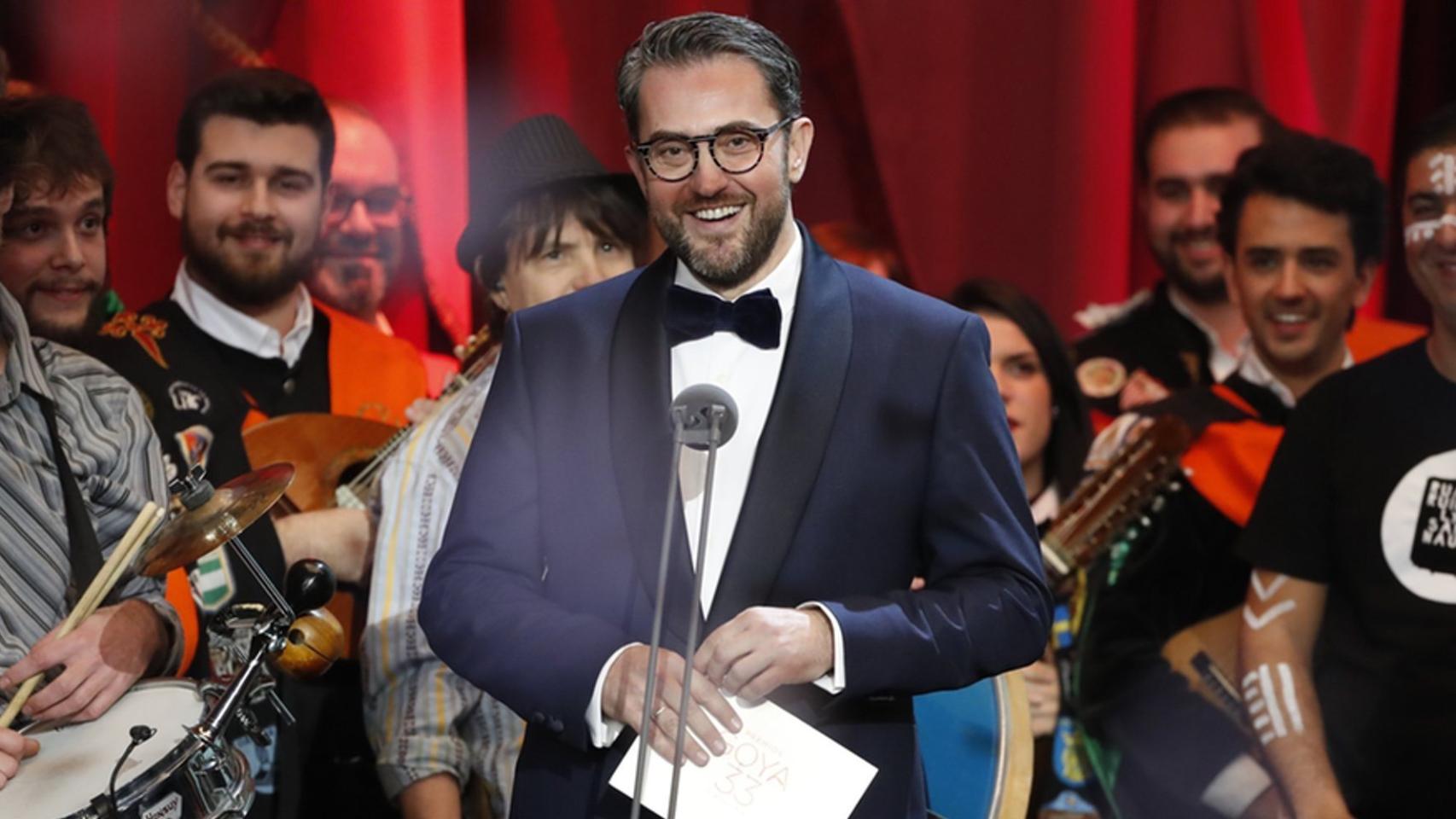 Màxim Huerta en los Goya (RTVE).