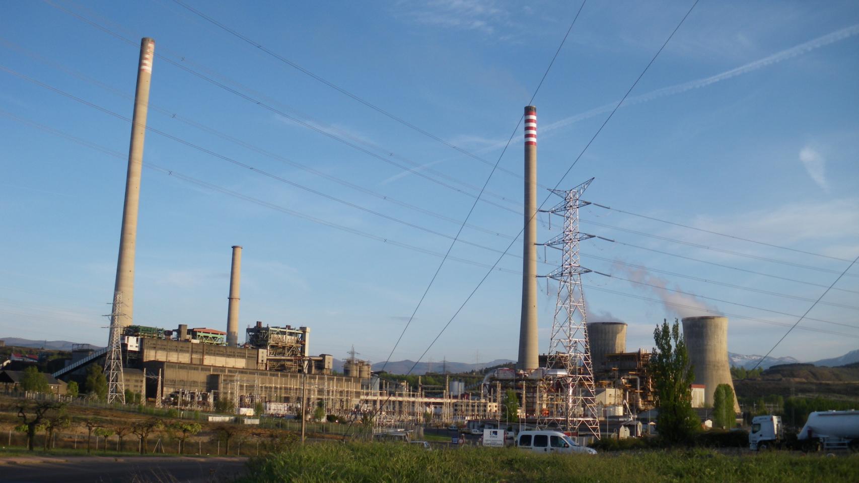 La central térmica de Compostilla, en León.