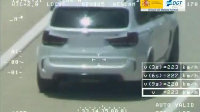 Imagen captada por el helicóptero Pegasus