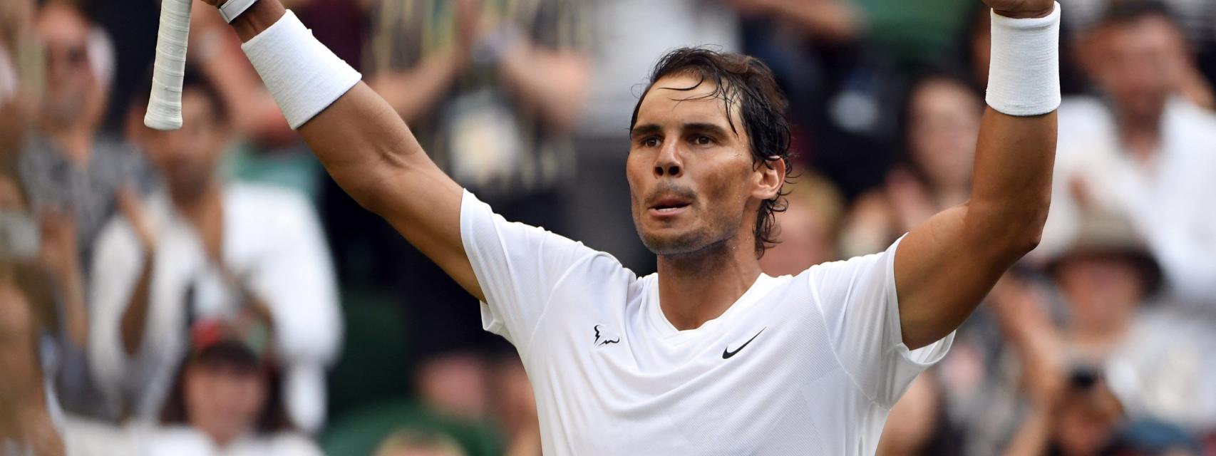 Nadal tras ganar a Kyrgios