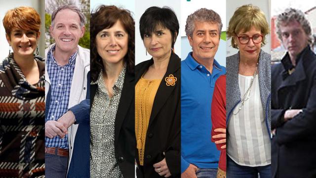 Bakartxo, Araiz, Perales, Aznal, Txomin, Aranoa y Maiorga.