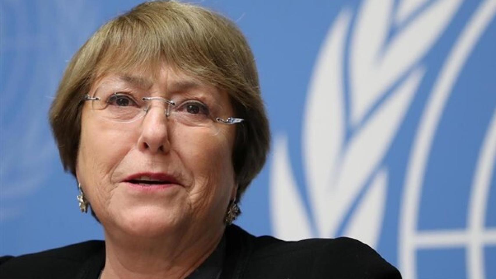 La Alta Comisionada de la ONU para los Derechos Humanos, Michelle Bachelet.
