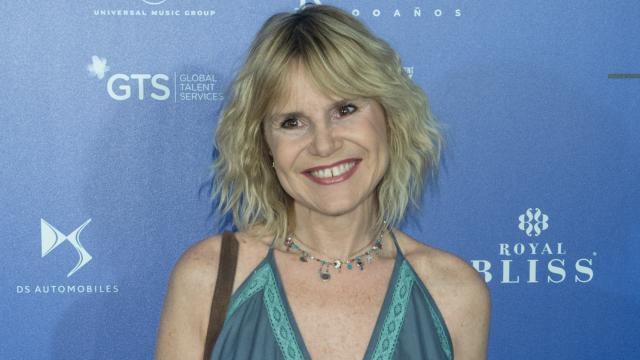 Eugenia Martínez de Irujo en el concierto de 'Los Secretos'.