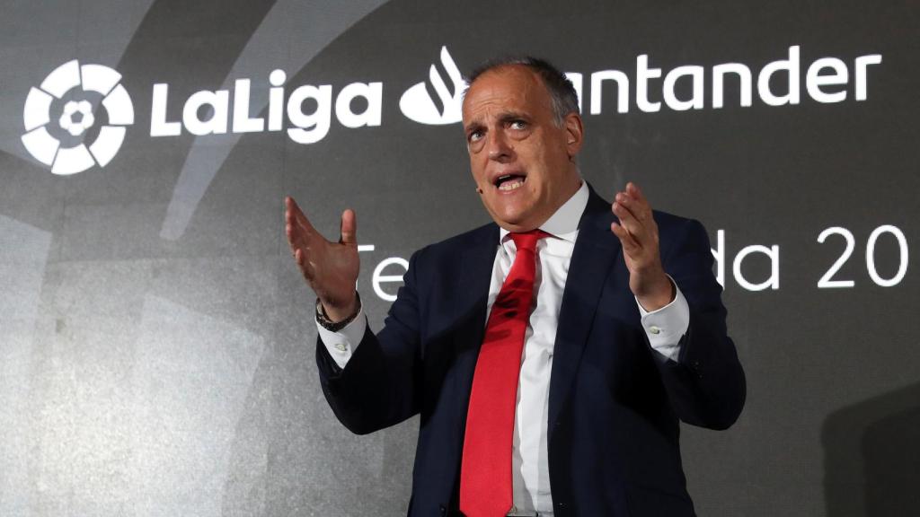 Javier Tebas, presidente de LaLiga