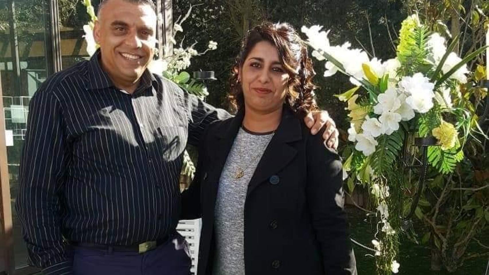 Monika Asenova junto a su marido, Biser, que supuestamente la ha asesinado este lunes en Burgos.