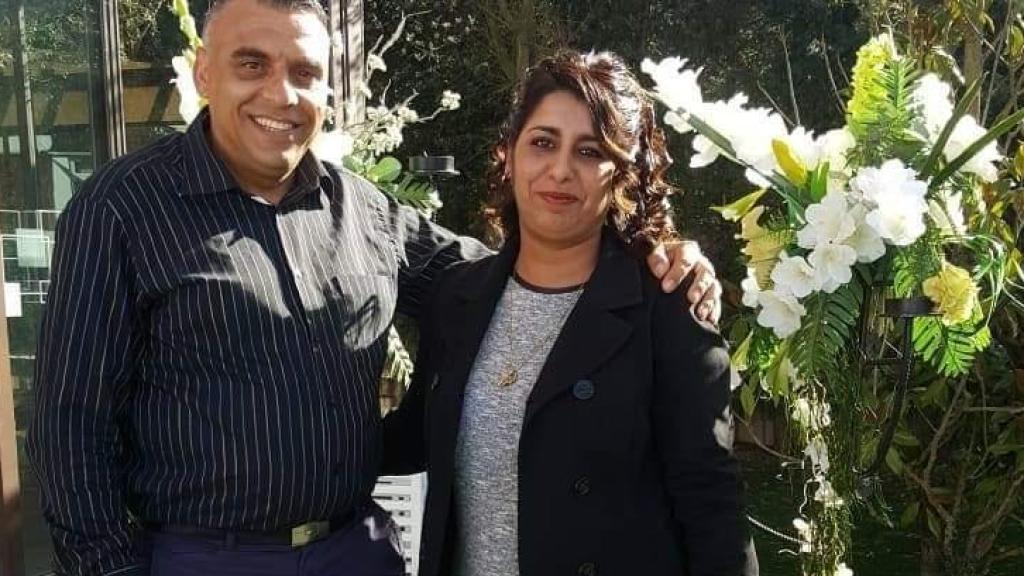 Monika Asenova junto a su marido, Biser, que supuestamente la ha asesinado este lunes en Burgos.