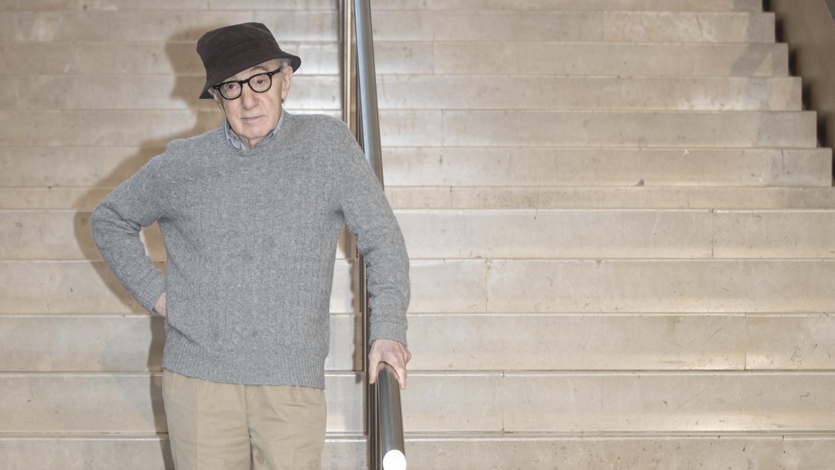 Woody Allen en el 'photocall' de su nueva película.