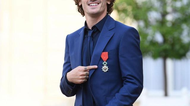 Antoine Griezmann, ordenado Caballero de la Legión de Honor. Foto: Instagram (@antogriezmann)