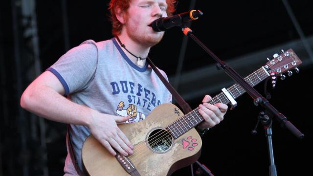 Ed Sheeran.