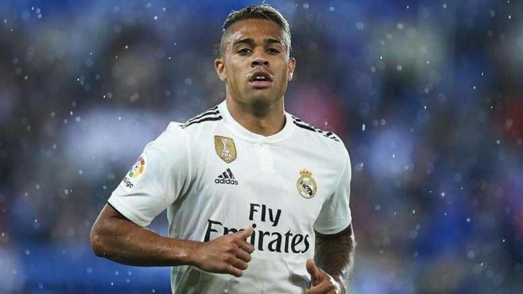 Mariano Díaz con el Real Madrid