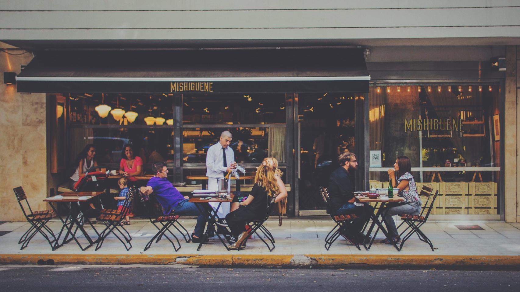 Un restaurante.