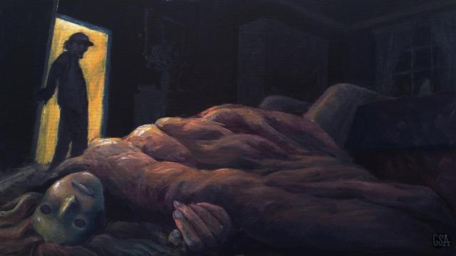 En la ilustración, Manoli, la mujer de 61 años que murió asfixiada por su pareja en Cádiz