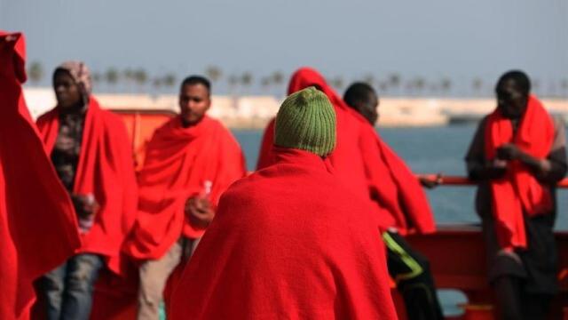 Inmigrantes en Málaga.