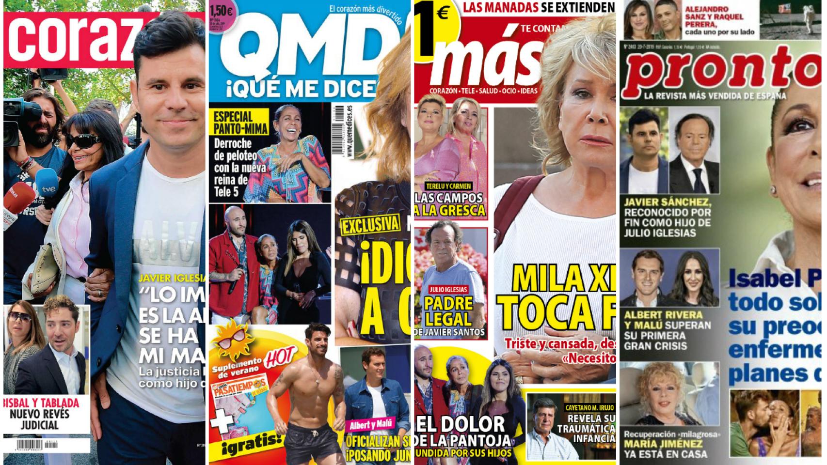 Estas son las revistas de este lunes.