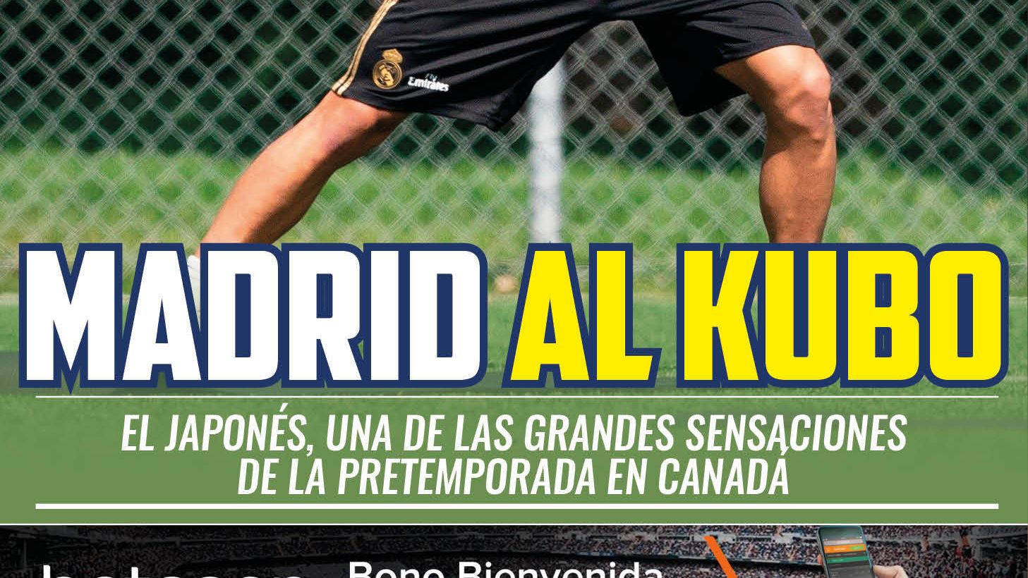 La portada de El Bernabéu (15/07/2019)