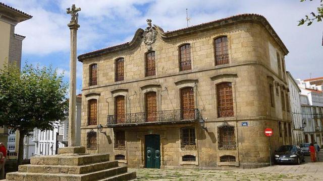 La casa Cornide, en la ciudad vieja de A Coruña
