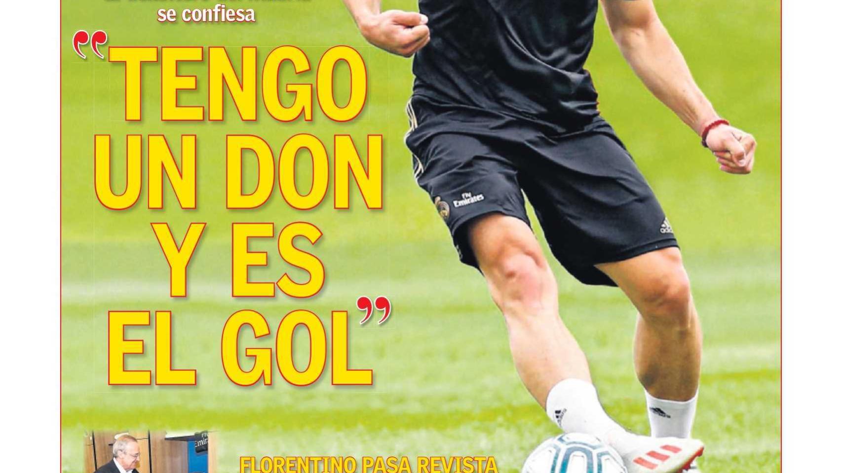 La portada del diario AS (16/07/2019)