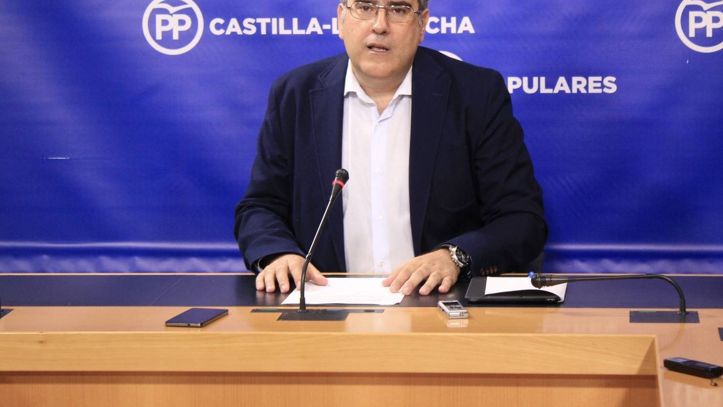 Miguel Ángel Rodríguez, este martes en rueda de prensa