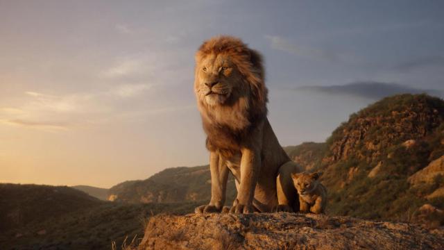 Fotograma de 'El Rey León'.