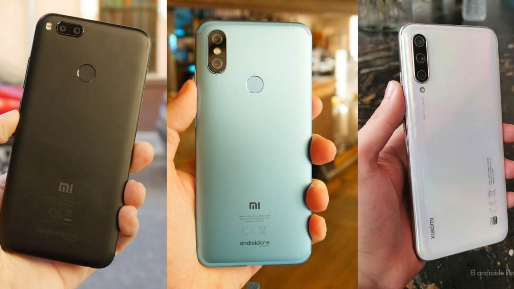 Así han evolucionado los Xiaomi Mi A: del Mi A1 al nuevo Xiaomi Mi A3