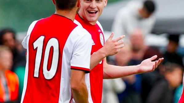 Van de Beek, durante un partido de pretemporada. Foto: Instagram (@donnyvdbeek)