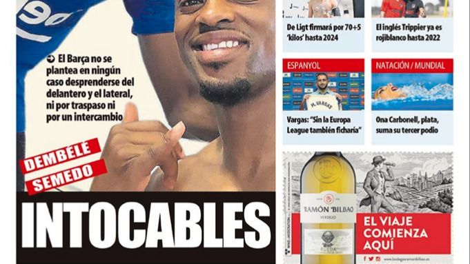 La portada del diario Mundo Deportivo (18/07/2019)
