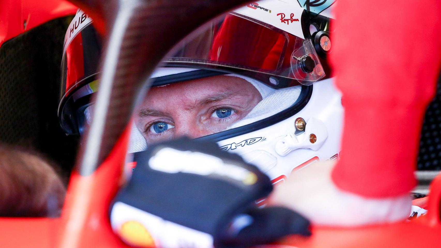 Vettel en el GP de Gran Bretaña