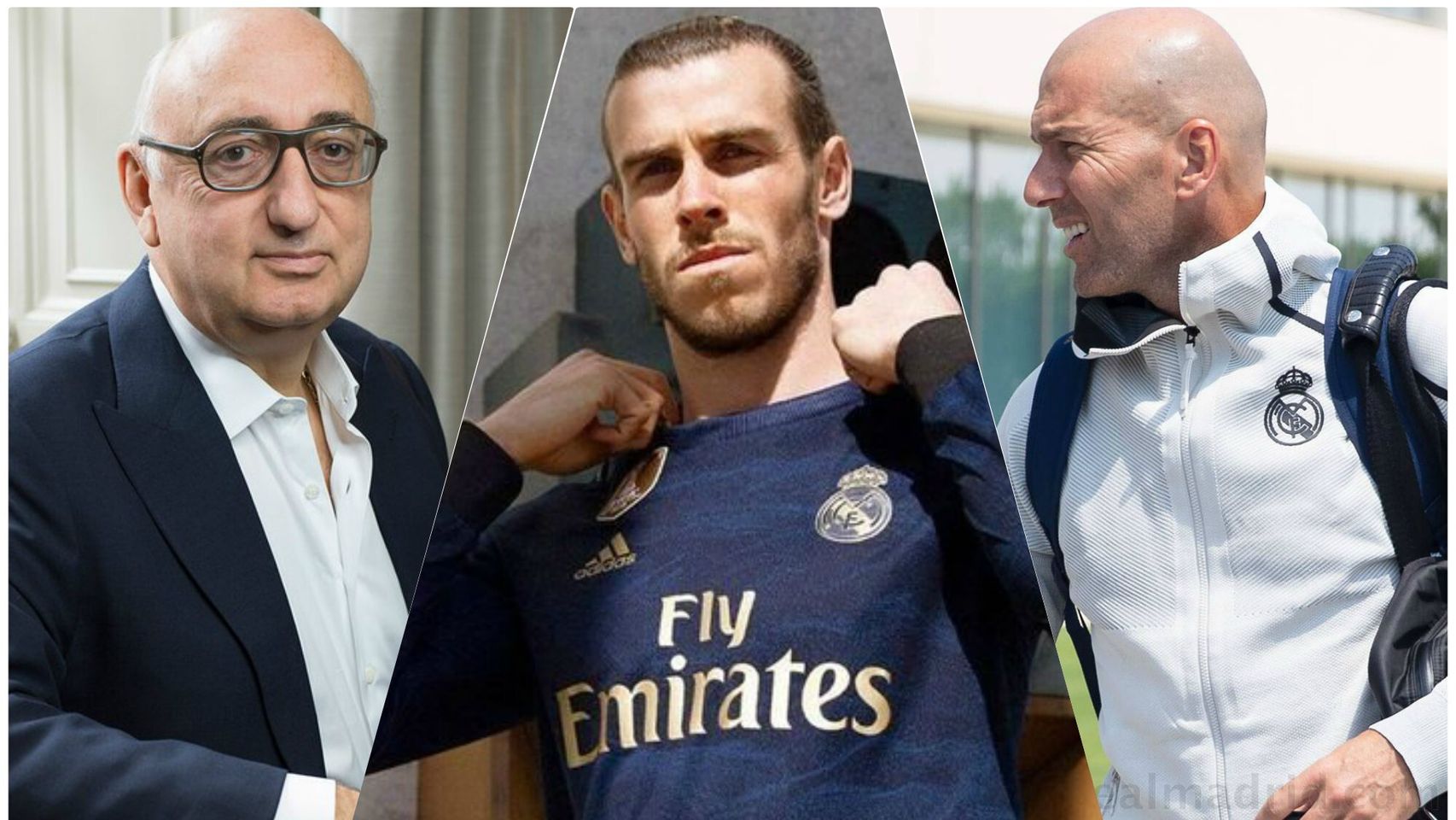 Barnett, Bale y Zidane