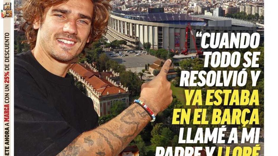 La portada del diario MARCA (21/07/2019)