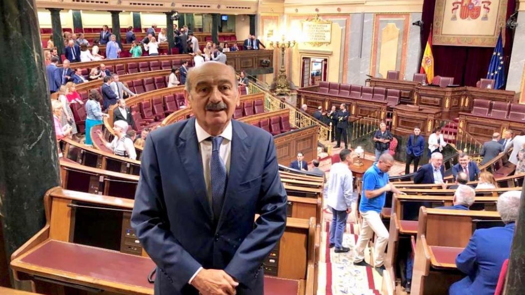 José María Mazón en el Congreso de los Diputados.