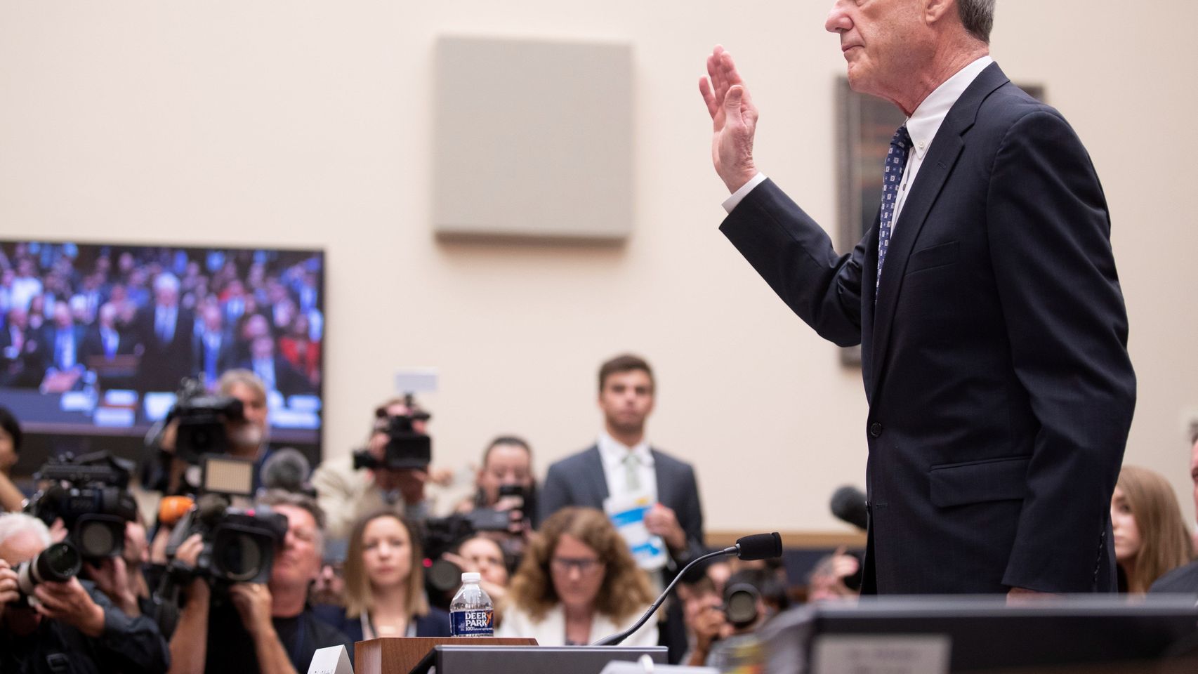 El exfiscal especial de la trama rusa Robert Mueller.